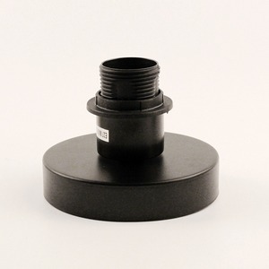 Support de lampe de plafond noir E27 avec kit de montage pour éclairage intérieur - Product Image 5