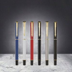 Bolígrafo de Gel de Carbono de 0.5mm Personalizado para Empresas, Papelería de Oficina, Caja de Regalo Empresarial, Bolígrafo Metálico al por Mayor - Product Image 4