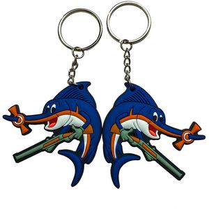 <b>Custom</b> <b>Key</b> Chain With Your Logo Name Soft Keychains / Silicone Keyring 2D/3D Rubber Pvc Keychain - Product Image 3