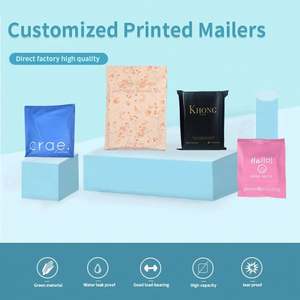 Sac en plastique auto-adhésif avec logo imprimé personnalisé, enveloppe en PE durable, sac d'expédition poly pour colis, sac de courrier pour emballage ménager - Product Image 6