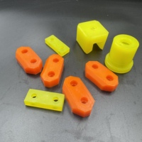 Pièces moulées par injection en polyuréthane/PP/PVC/PE durables, résistantes à l'huile et à l'hydrolyse, de forme complexe, pour projets OEM