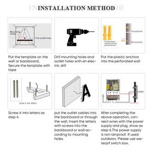 Enseigne 3D en métal pour <span class=keywords><strong>salon</strong></span> de manucure, enseigne murale LED pour magasin, décoration intérieure et extérieure, vente chaude - Product Image 4