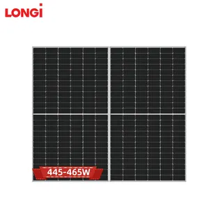 Painel Solar de Boa Qualidade LR4-72HPH 445-465W Hi-Mo 4m Longi 450W 455W 460W Painel Solar Com CE TUV ETL CEC