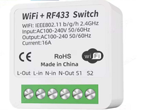 Mini interrupteur intelligent RF et Wi-Fi, module d'automatisation domestique intelligent, module universel pour la solution d'automatisation domestique
