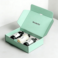 Caja de Envío para Champú con Logotipo Personalizado, Caja de Regalo de Cartón Corrugado con Inserto