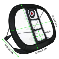Filet de golf de collection, Cage de frappe de golf extérieure, Filet de pratique de golf avec cible, Filet d'entraînement pour le contrôle du coup