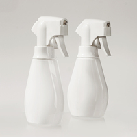 Flacon pulvérisateur en plastique PET de 300 ml, pulvérisation fine et continue avec pompe et bouchon d'étanchéité pour usage cosmétique PPWR