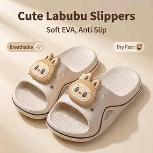 Yearning EVA Fashion labubu Kid's flat slipper- Hot Selling in Malls with Ultra-Soft "Cloud-Like" Comfort for Casual Wear - Product Image 2