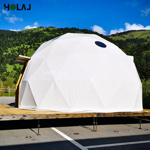 Luxury Modern All-Weather Steel Frame Transparent Insulated PVC Four-Season Waterproof for Outdoor Hotel Camping Dome <b>Tent</b> HDT-0 - Product Image 1