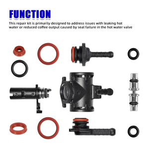 100PCS Junta Válvula de drenaje Unidad de elaboración Compatible con <span class=keywords><strong>cafeteras</strong></span> <span class=keywords><strong>Jura</strong></span> - Product Image 4