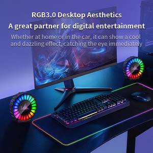 M8 เครื่องฟอกอากาศในรถยนต์ 3 in 1 พร้อมฟังก์ชั่นกระจายกลิ่นหอม ระบบซิงค์เพลง ไฟ RGB และคลิปหนีบช่องแอร์อเนกประสงค์ - Product Image 2