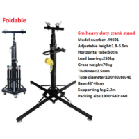 Heavy Duty dj Line Array Speaker Stand Truss Crank Stand avec Outrigger Upright Line Array Speaker Lift Truss Stand Tower