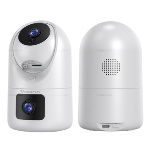 CB91DR 6MP ดูสำหรับเด็กทารกกล้องรักษาความปลอดภัยแบบ Dual Band WIFI แบตเตอรี่5200mAh หนึ่งสายโทรได้สองทางเสียงกลางคืนวิสัยทัศน์เมฆเก็บ - Product Image 2