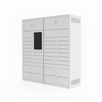 Casier à colis électronique intelligent pour immeubles de bureaux, campus et hôpitaux avec intégration API de gestion de propriétés