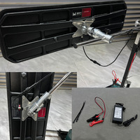 Lampe d'inspection professionnelle PDR pour réparation de bosses de voiture, lumière LED réglable, rotative à 360 degrés, en acier inoxydable