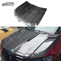 Capot moteur en fibre de carbone de haute qualité style LD pour BMW X5 G05 X6 G06 X5M F95 X6M F96