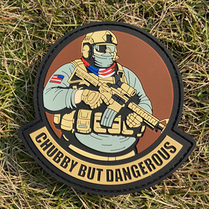 Fabrieks prijs op maat gemaakte 2D/3D zachte PVC plastic klittenband rubber patches voor hoeden en kleding - Product Image 2