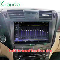 Krando Android 12,0 9 "REPRODUCTOR DE Radio inalámbrico para coche para LEXUS LS460 2006 - 2010 Autoradio Multimedia WIFI 4G tarjeta SIM