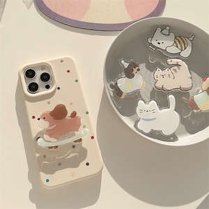 Cho Iphone Chủ Phim Hoạt Hình Động Vật Kính Thiên Văn Đa Chức Năng Gấp Nhỏ Giọt Lười Biếng Đứng Phổ Khung - Product Image 2