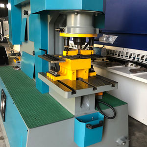 Machine universelle hydraulique de poinçon et de cisaillement avec un diamètre de poinçon en métal de 35 mm d'épaisseur de <span class=keywords><strong>50</strong></span> mm de capacité de 160 tonnes pour le traitement - Product Image 6