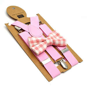 25 millimetri Y-back <span class=keywords><strong>Bretelle</strong></span> Rosa Rosso Arancione Del Bambino <span class=keywords><strong>Bretelle</strong></span> <span class=keywords><strong>Bretelle</strong></span> Con Papillon - Product Image 5