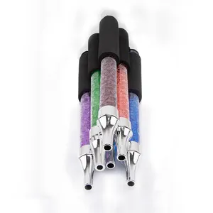 Оптовая продажа, прочный кальян Alab, акриловая пластиковая насадка для кальяна, длинная ручка для кальяна, разноцветные аксессуары для курения кальяна