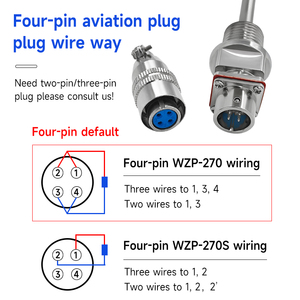 Đầu dò cảm biến nhiệt độ DS18B20 với khớp nối G1/2 M20 * 1.5 Tương thích với PT100/pt1000/RTD - Product Image 6