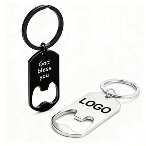 Wsy968 Custom Metal Keychain With Logo Wholesale <b>Cheap</b> Beer Wine Bottle Opener Promotion Holiday Gift - Product Image 1