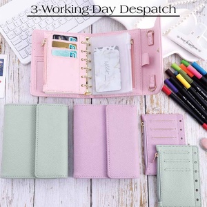 <span class=keywords><strong>Agenda</strong></span> Hongbo Luxe A7 de Cuero Pebble WP-OS624, Planificador Económico con Anillas, 45 Hojas Rayadas, Caja de Regalo para Oficina y Escuela - Product Image 3