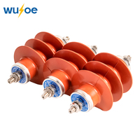 Parafoudre à oxyde métallique sans interstices HY5WS-10/30 6kV pour lignes électriques moyennes tensions