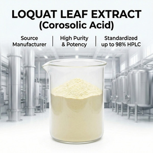 Hochreines Natürliches Loquat-Blattextrakt-Pulver 10%-50% Ursolsäure Flavonoidien Lösungsmittelextrahiert Künstliche Pflanzenzucht Nahrungsergänzung 1kg - Product Image 1