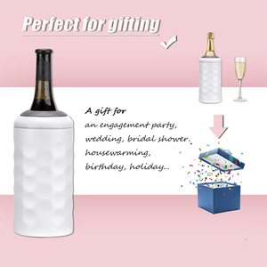 Whisky làm mát thủy tinh thép không gỉ Whisky làm mát Thùng chân không cách nhiệt chai duy nhất 25 oz rượu vang Máy làm lạnh - Product Image 6