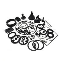 Produits et pièces moulés, pièces en caoutchouc silicone FKM, pièces en caoutchouc NBR, moulage silicone noir de haute qualité, sur mesure, non standard