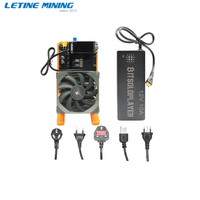 Mineur ASIC Bitaxe NerdQaxe++ Rev6.1 6Th 100W ultra silencieux et rentable pour l'utilisation domestique, mineur solo de Bitcoin, mineur solo de Bitcoin Nerdqaxe