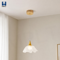 Lustre suspendu en fer doré OEM ODM, 3000K 4500K 6500K, avec corde réglable de 150 cm, pour salon et café