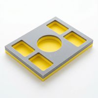 Blocs de mousse haute densité personnalisés en EPDM, EVA, PU, IXPE, imperméables, avec usinage CNC |   Revêtement industriel multi-niveaux