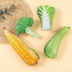 Juguete Ecológico <span class=keywords><strong>de</strong></span> Peluche con Forma <span class=keywords><strong>de</strong></span> Vegetal para Perros, Juguete Masticable para Limpiar los <span class=keywords><strong>Dientes</strong></span>, Juguete Resistente para Perros Pequeños y Medianos - Product Image 4