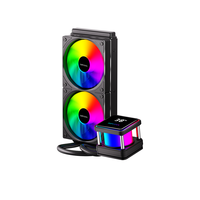 Nouveauté 2025 Boîtier d'ordinateur en plastique SUPCOOL V6 Refroidissement par eau NOIR RGB Conception DIG Personnaliser le LOGO