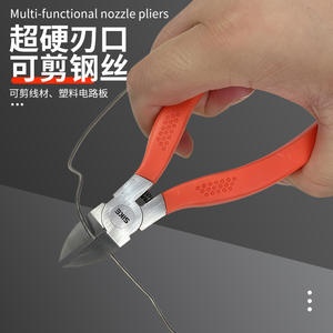 Alicates de corte diagonales industriales de 6 pulgadas para electricistas, alicates de punta larga y alicates de punta inclinada, al por mayor - Product Image 3