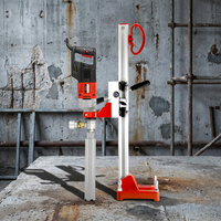 Perceuse à noyau diamanté robuste DDB26A 2600W avec support, machine de perçage humide pour béton, pour la construction et l'ingénierie