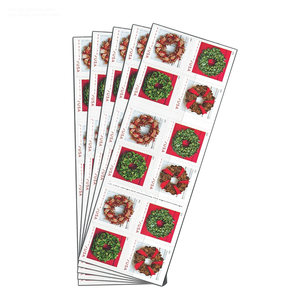 Nouvelle conception 2019 Couronnes <span class=keywords><strong>de</strong></span> Noël Timbres-poste américains éternels Livres <span class=keywords><strong>de</strong></span> timbres-poste <span class=keywords><strong>de</strong></span> Noël américains anciens (20 pièces) Collection <span class=keywords><strong>de</strong></span> timbres-poste <span class=keywords><strong>de</strong></span> Noël américains anciens - Product Image 1
