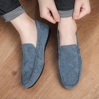 Chaussures décontractées pour hommes, mocassins antidérapants grande taille, style marche, semelle souple, pour l'extérieur, vente en gros