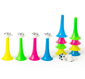 Silbato de Trompeta de Plástico Pequeño, Corneta de Fútbol para Niños, Mini Regalos Promocionales para Fiestas - Product Image 5