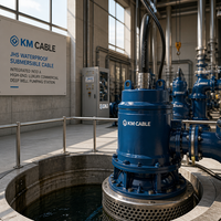 Hochbelastbares JHS Tauchfähiges Gummikabel 450/750V Wasserdichtes Stromkabel für Unterwassermotoren und Entwässerungspumpensysteme
