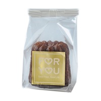 Sacs à biscuits personnalisés, sacs en plastique transparent thermoscellables, fond plat, soufflet, emballage alimentaire de qualité alimentaire pour bonbons, chocolat, desserts frais