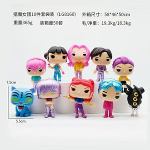 Kotak Mainan Misteri Bertema K-Pop dengan Kartu Seri Gadis Penyihir Pop Korea Patung Mini - Product Image 3