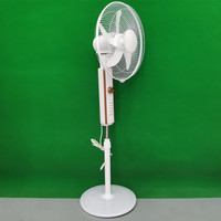 Aksesori peralatan rumah tangga kipas alas pendingin udara 16'18'' kipas berdiri ventilator listrik dengan timer
