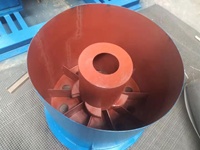 Tambour de distribution de boues non motorisé pour séparateur de minerai, distributeur minier pour utilisation avec chute spirale ou table vibrante