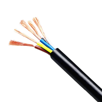 Kabel Listrik Industri Bangunan BV RV 1.5mm 240mm PVC Tembaga Berlapis ROHS untuk Kabel Rumah
