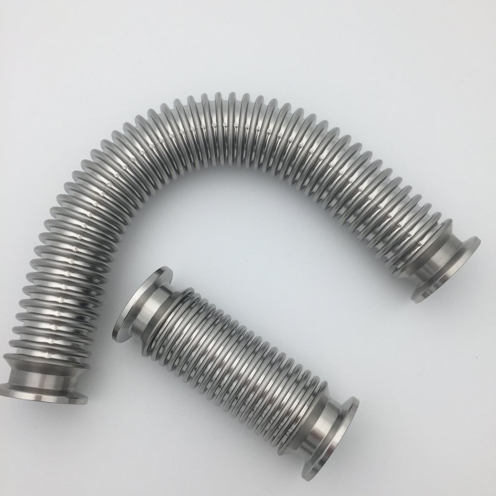 SS304 Vacuum Nipple Fittings KF Stub End Lapped Flange
